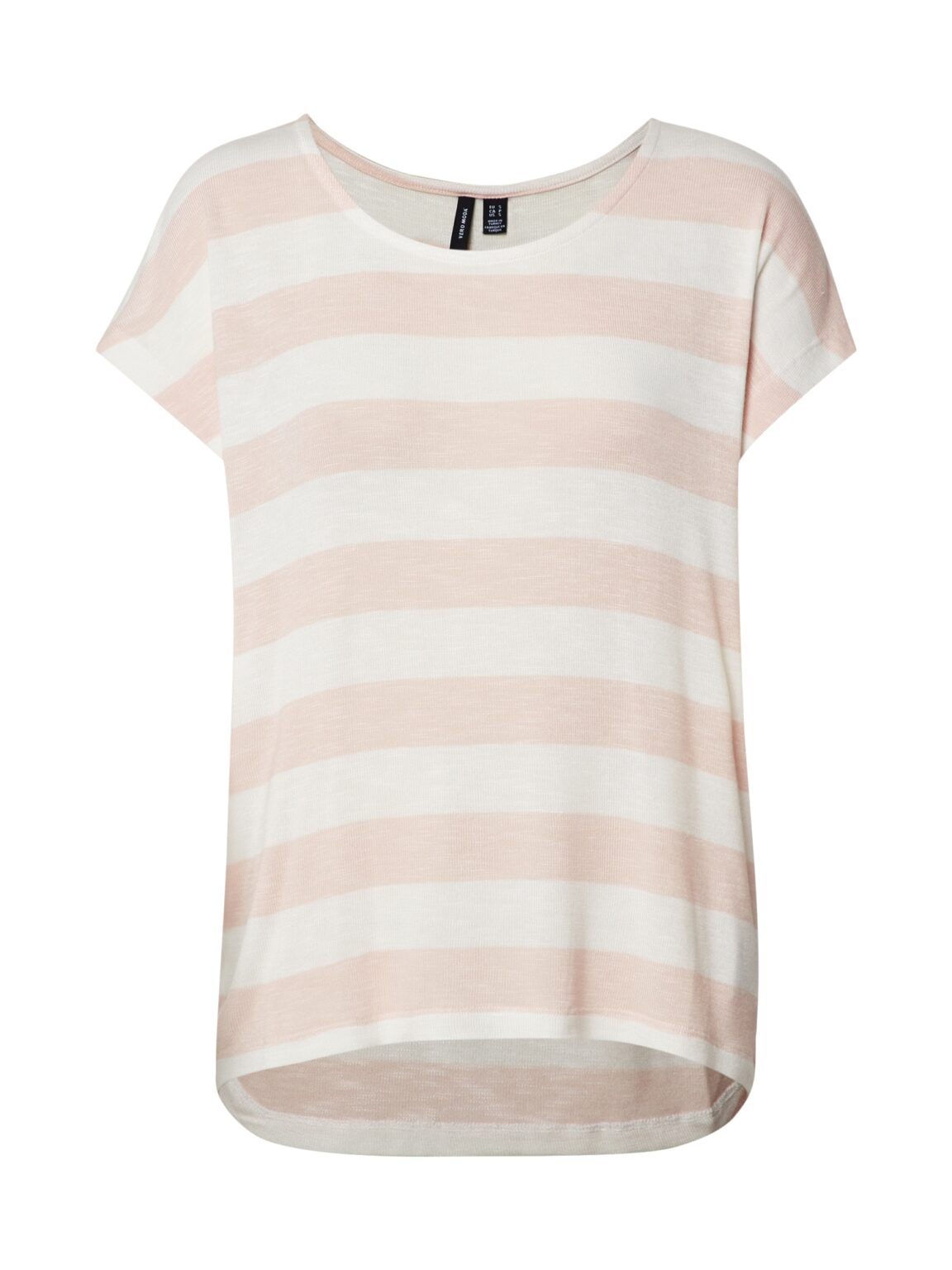 VERO MODA Póló  rózsaszín / fehér