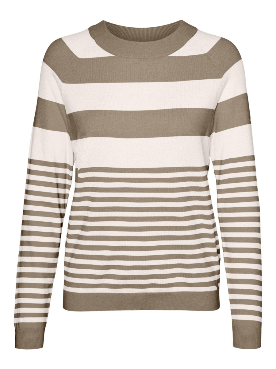 VERO MODA Pulóver 'VMHAPPINESS'  krém / világos bézs-Ár