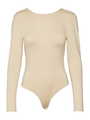 VERO MODA Rövid body  bézs-Hungary