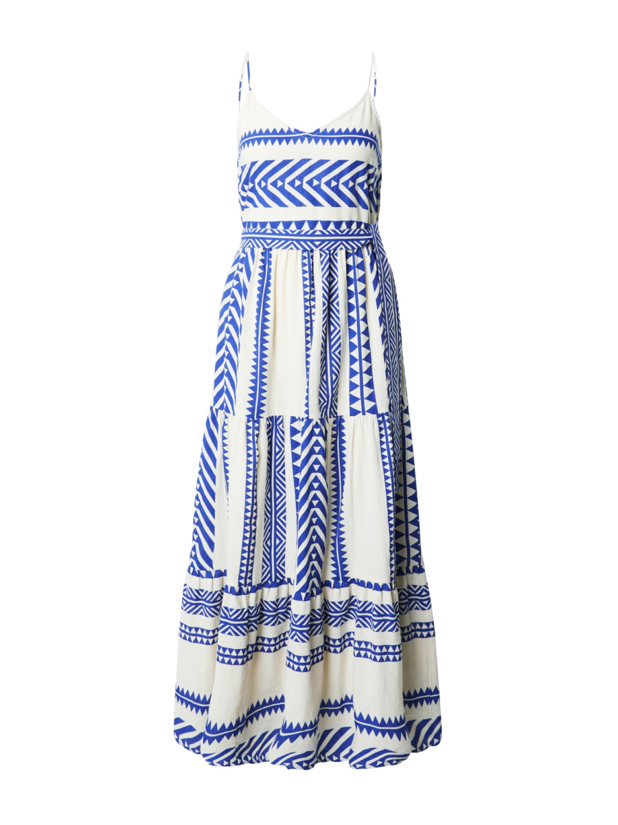 VERO MODA Ruha 'DICTHE'  bézs / kék-Ár