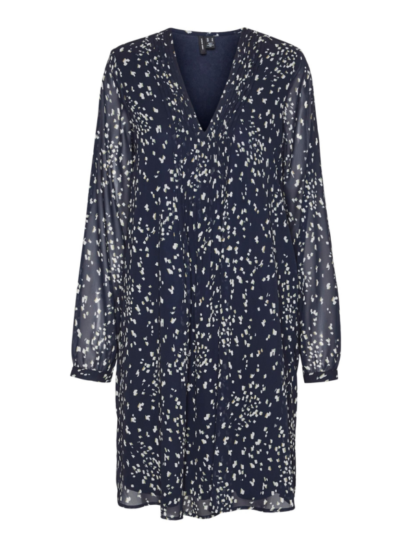 VERO MODA Ruha 'HOLLY'  tengerészkék / zöld / fehér-Ár