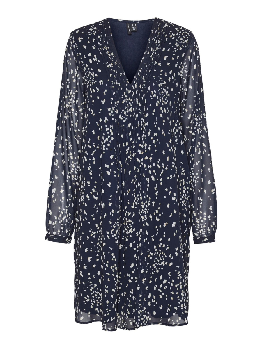 VERO MODA Ruha 'HOLLY'  tengerészkék / zöld / fehér-Ár
