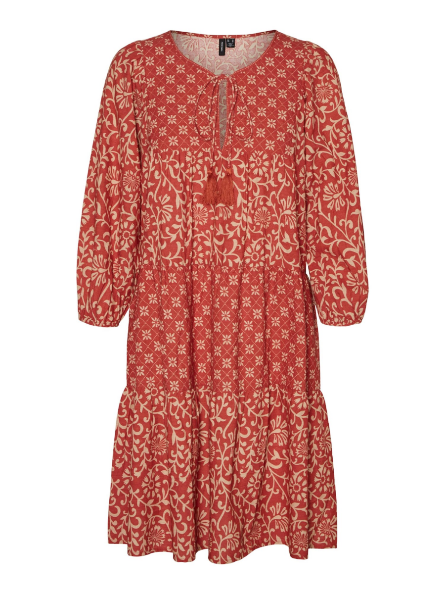 VERO MODA Ruha 'MAYA'  bézs / gránátalma-Hungary