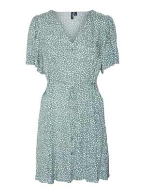 VERO MODA Ruha 'VMAlba'  pasztellzöld / fehér-Hungary