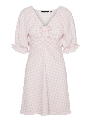 VERO MODA Ruha  rózsaszín / fehér-Hungary