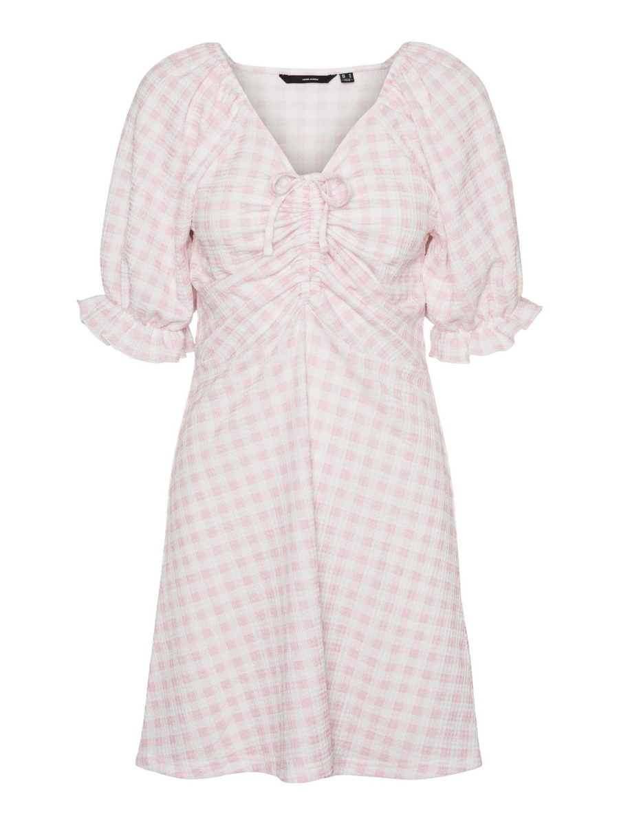 VERO MODA Ruha  rózsaszín / fehér-Hungary