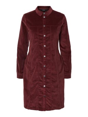 VERO MODA Ruha  sötétvörös-hu