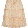 VERO MODA Szoknyák 'SMILLA'  orgona / narancs / sárgabarack / fehér-Hungary