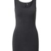 VERO MODA Top 'Maxi'  antracit