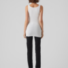 VERO MODA Top 'VMMAXI'  fekete / fehér-Hungary