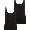 VERO MODA Top  fekete-hu