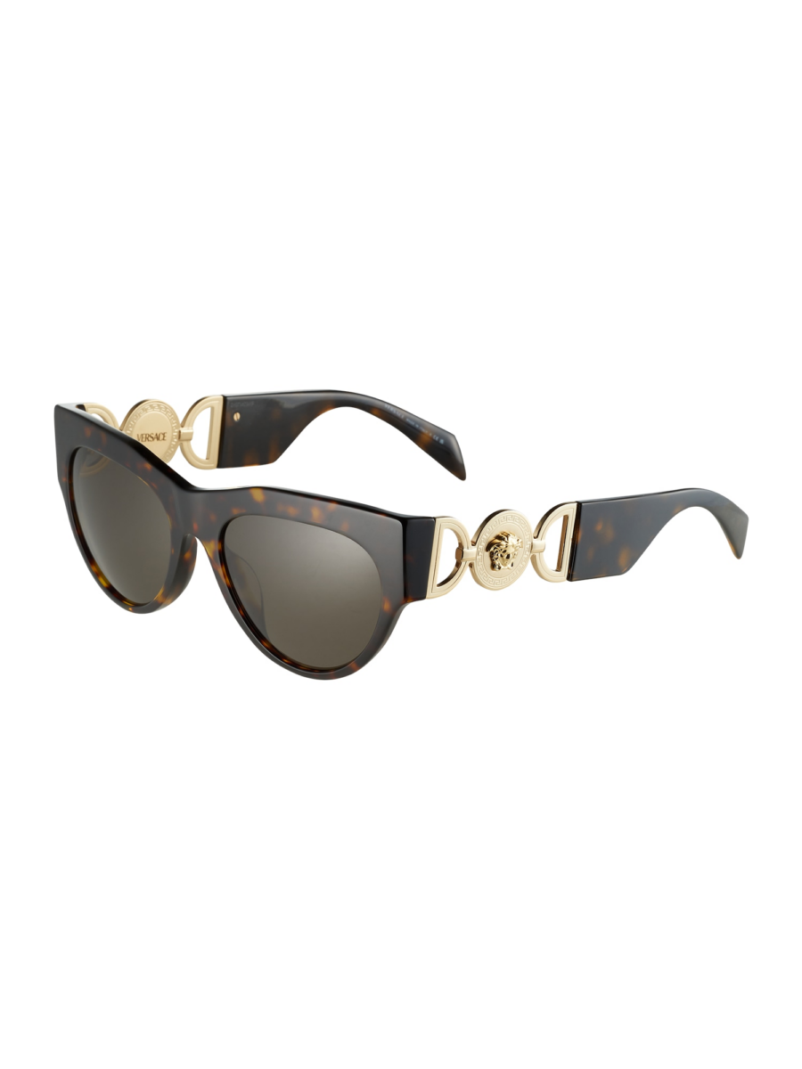 VERSACE Napszemüveg '4440U 56 108/3'  konyak / sötét barna / arany-Ár