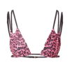 VIERVIER Bikini felső 'Jody'  rózsaszín / fekete-Hungary