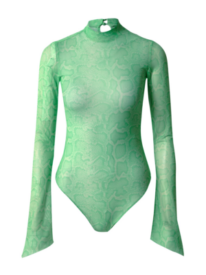 VIERVIER Rövid body 'Johanna'  zöld-Hungary