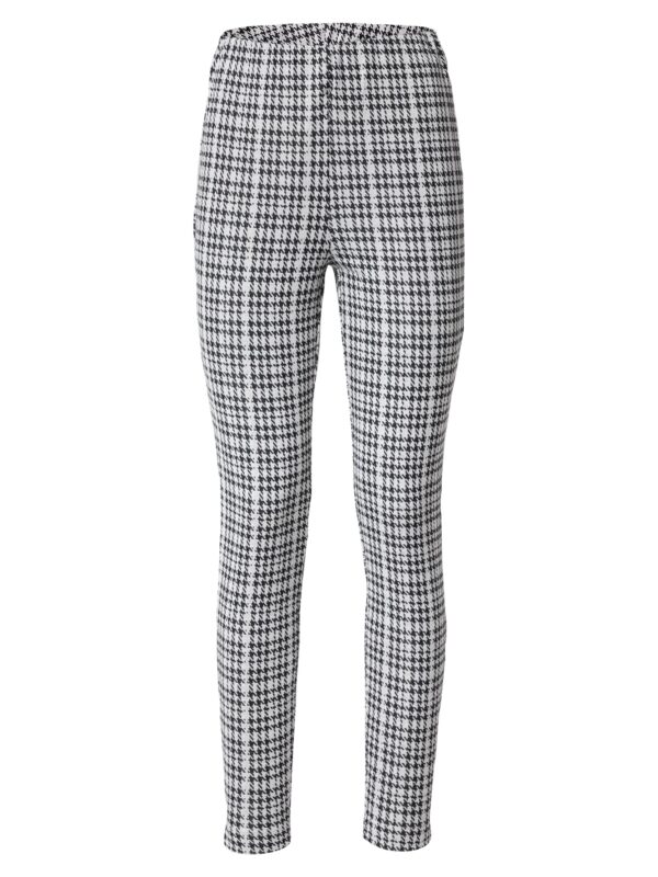 VILA Leggings 'VIHoundi'  világosszürke / fekete / fehér-hu