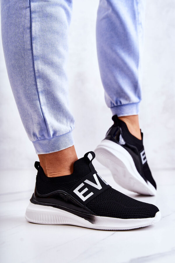 VINCEZA Női sportcipő Slip-on Black Lorane