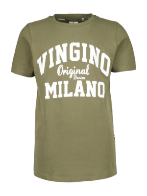 VINGINO Póló  olíva / fehér-Hungary