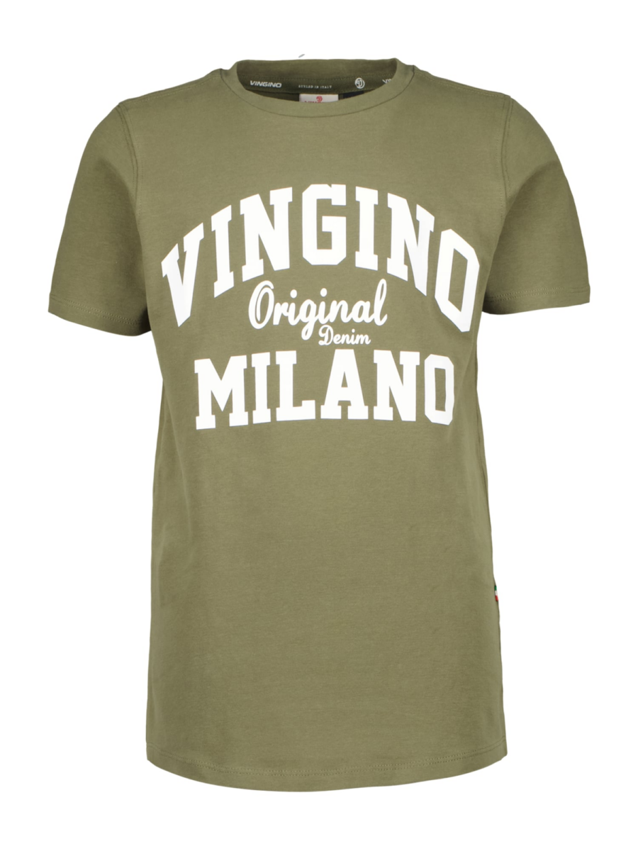 VINGINO Póló  olíva / fehér-Hungary