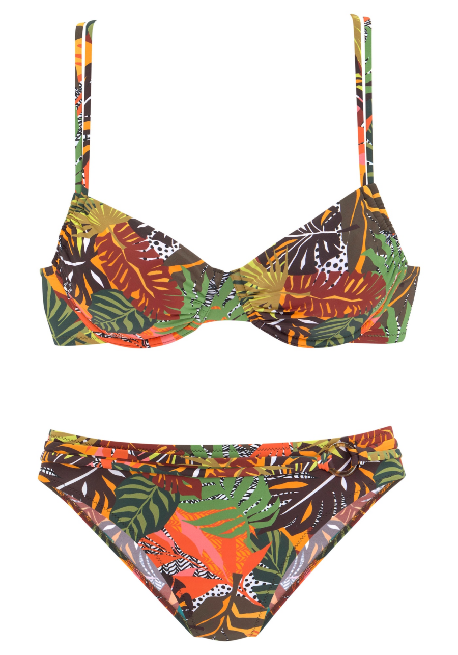 VIVANCE Bikini  barna / sárga / zöld / narancs-Hungary
