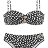 VIVANCE Bikini  bézs / fekete / fehér-Ár