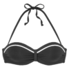 VIVANCE Bikini felső  fekete / fehér-Hungary