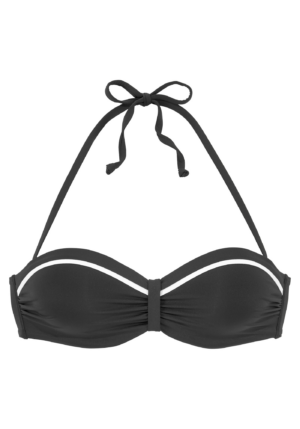 VIVANCE Bikini felső  fekete / fehér-Hungary
