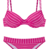 VIVANCE Bikini  rózsaszín / fehér-Hungary