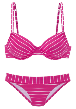 VIVANCE Bikini  rózsaszín / fehér-Hungary