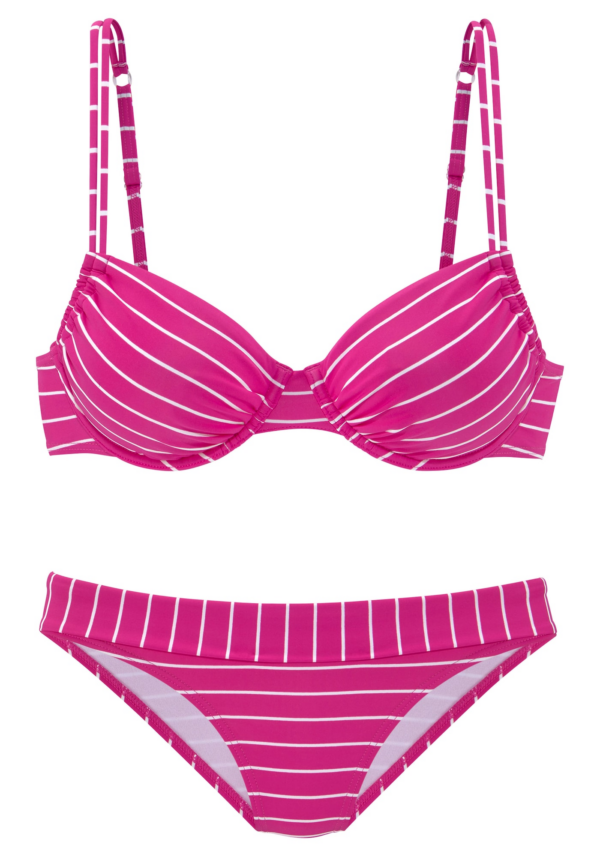 VIVANCE Bikini  rózsaszín / fehér-Hungary