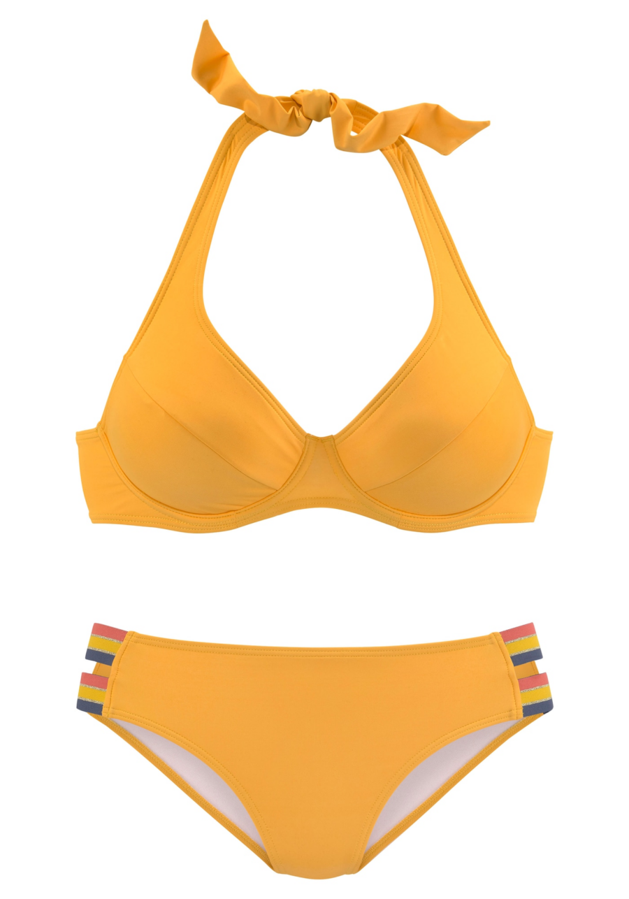 VIVANCE Bikini  sötétkék / sárga / piros / ezüst-Hungary