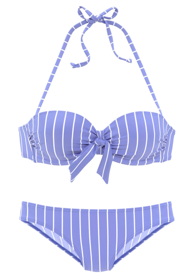 VIVANCE Bikini  világoskék / fehér-Hungary