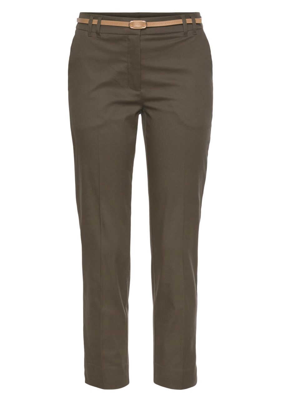 VIVANCE Chino nadrág  khaki-hu