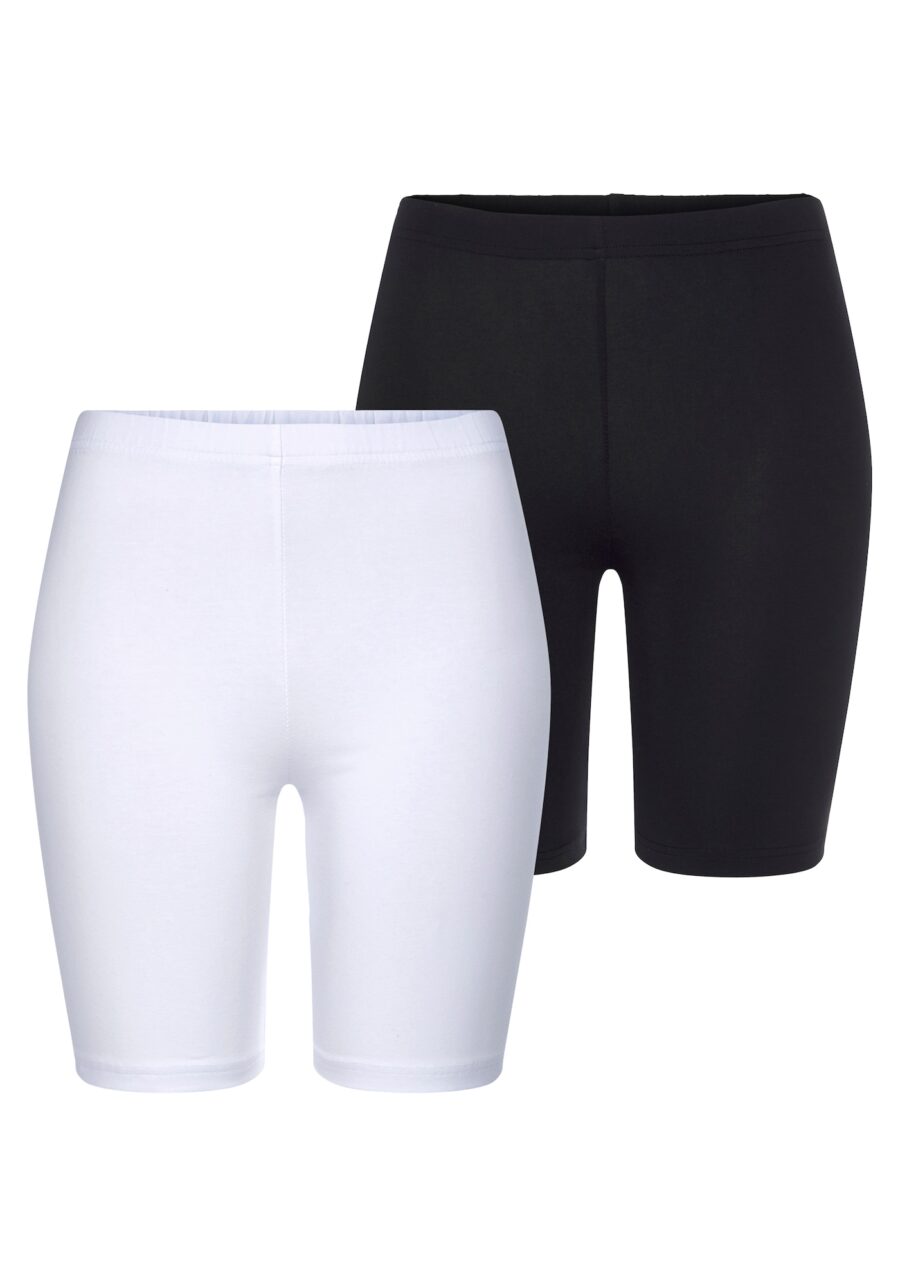 VIVANCE Leggings  fekete / fehér-hu