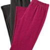 VIVANCE Leggings  málna / fekete