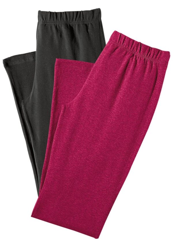 VIVANCE Leggings  málna / fekete