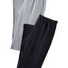 VIVANCE Leggings  világosszürke / fekete
