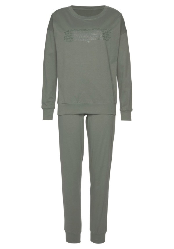 VIVANCE Pizsama 'Dreams'  khaki-Hungary