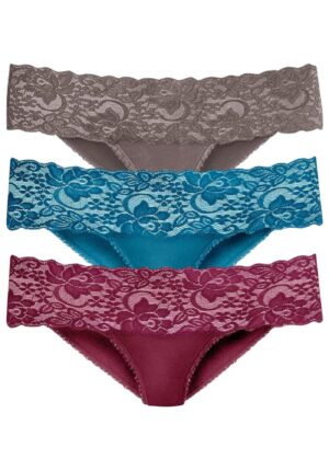 VIVANCE Slip  taupe / benzin / eozin