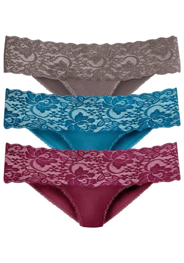 VIVANCE Slip  taupe / benzin / eozin