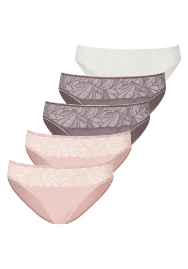 VIVANCE Slip  taupe / pasztell-rózsaszín / fehér