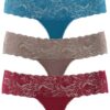 VIVANCE String bugyik  taupe / benzin / bordó