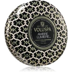 VOLUSPA Ambre Lumiere illatgyertya alumínium dobozban 340 g-ár