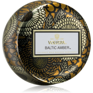 VOLUSPA Japonica Baltic Amber illatgyertya alumínium dobozban 113 g-ár