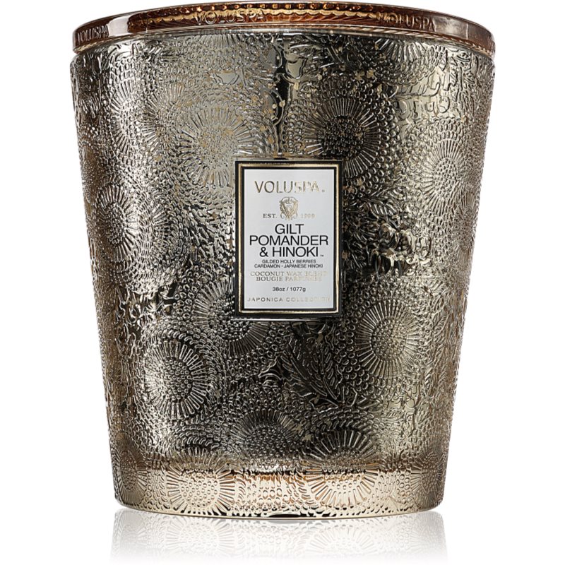 VOLUSPA Japonica Gilt Pomander & Hinoki illatgyertya 1077 g