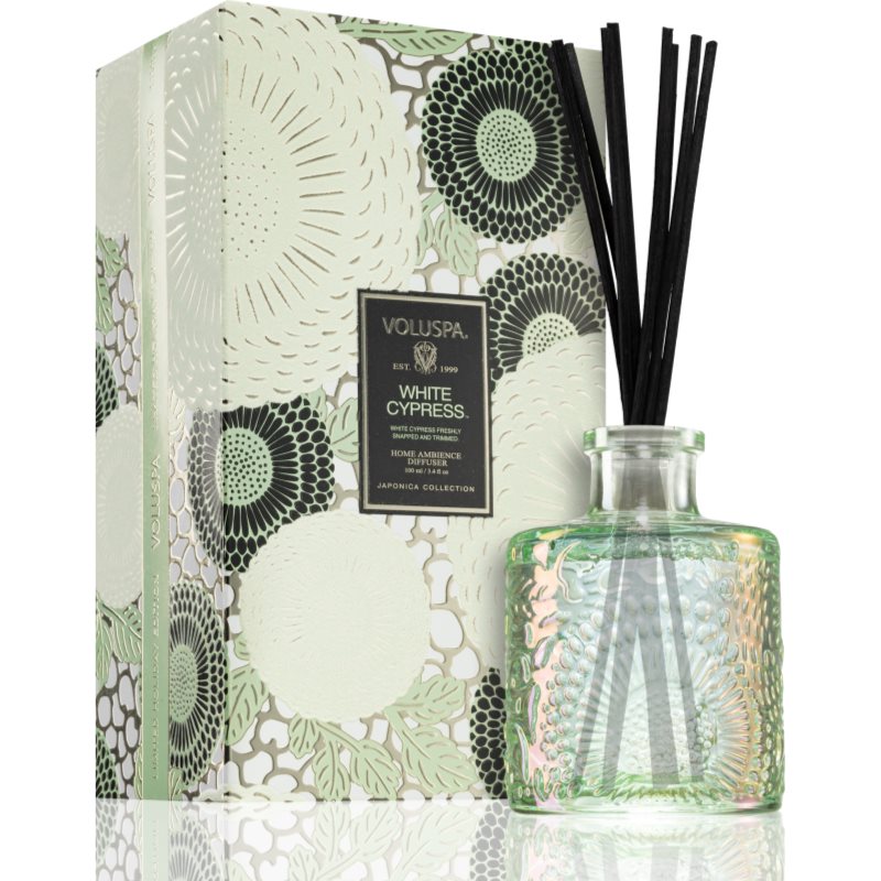 VOLUSPA Japonica Holiday White Cypress Aroma diffúzor töltettel 100 ml-ár