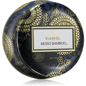 VOLUSPA Japonica Moso Bamboo illatgyertya alumínium dobozban 113 g