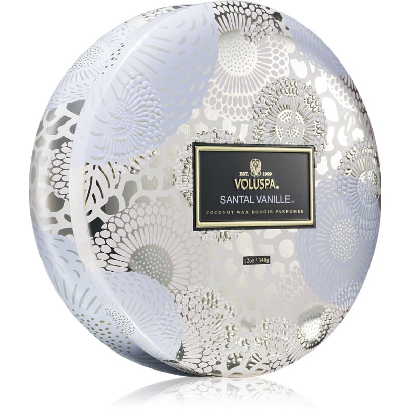 VOLUSPA Japonica Santal Vanille illatgyertya alumínium dobozban 340 g
