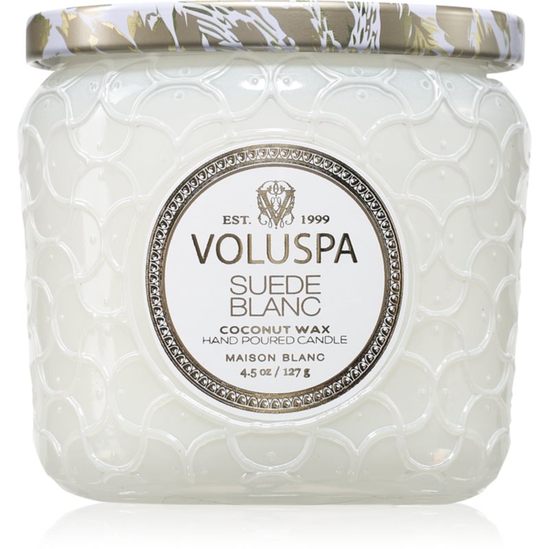 VOLUSPA Maison Blanc Suede Blanc illatgyertya 127 g-ár