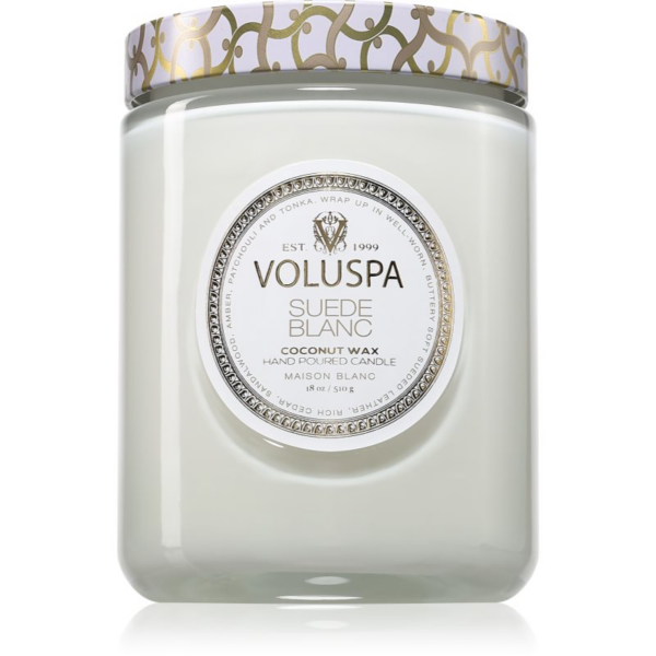 VOLUSPA Maison Blanc Suede Blanc illatgyertya 510 g-ár