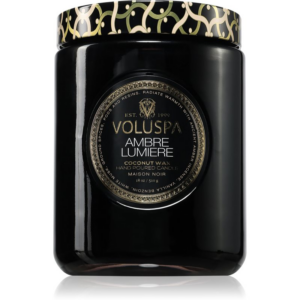 VOLUSPA Maison Noir Ambre Lumiere illatgyertya 510 g-ár